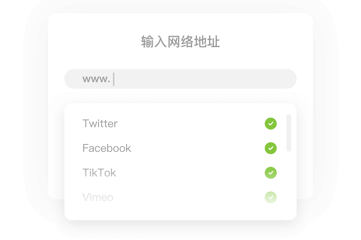 支持全网视频地址